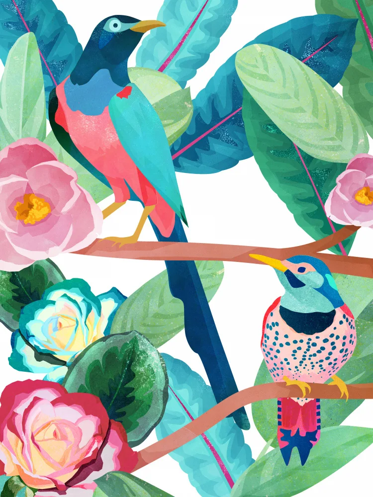 Blauw, Goed: Birds of Spring