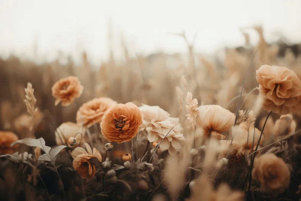 Treechild: Orange Flowers