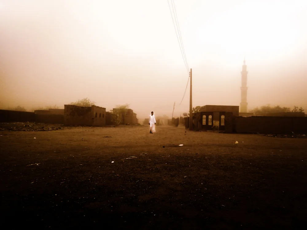 Algali, Ibrahim: Sandsturm