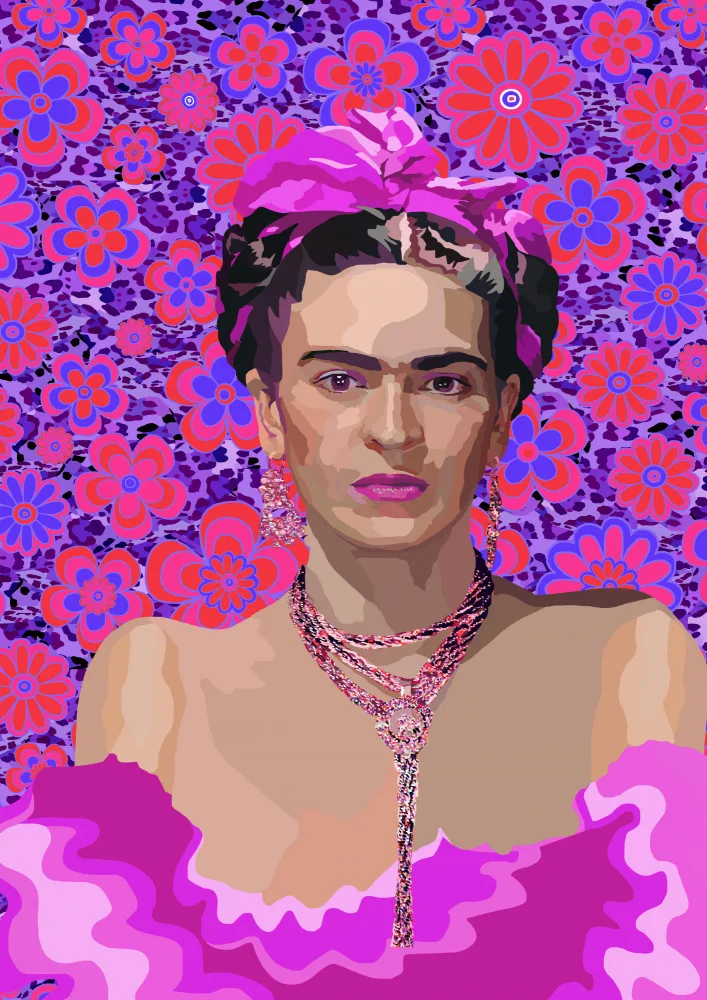 Rakos, Lynnda: Frida in Purple