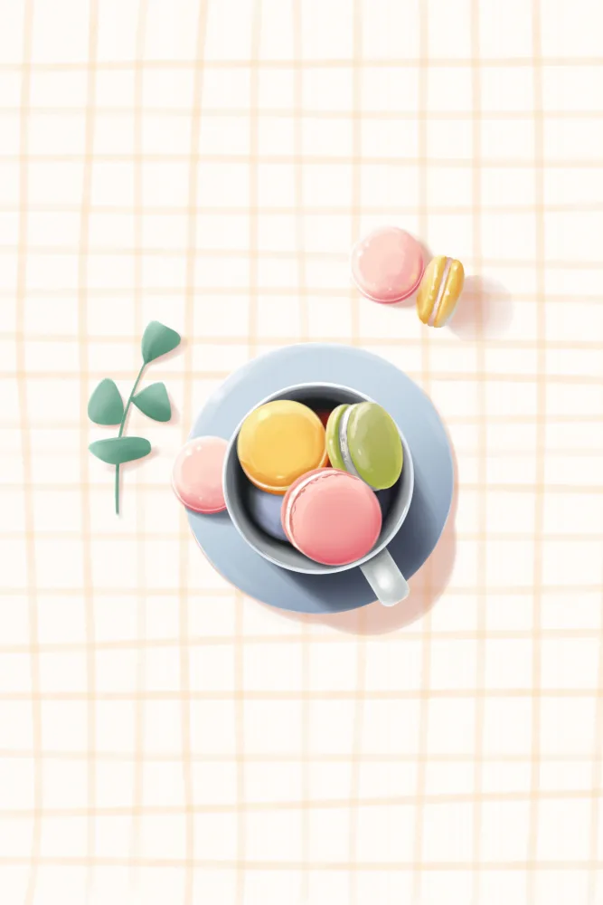 Thai, Xuan: Macaron colorati