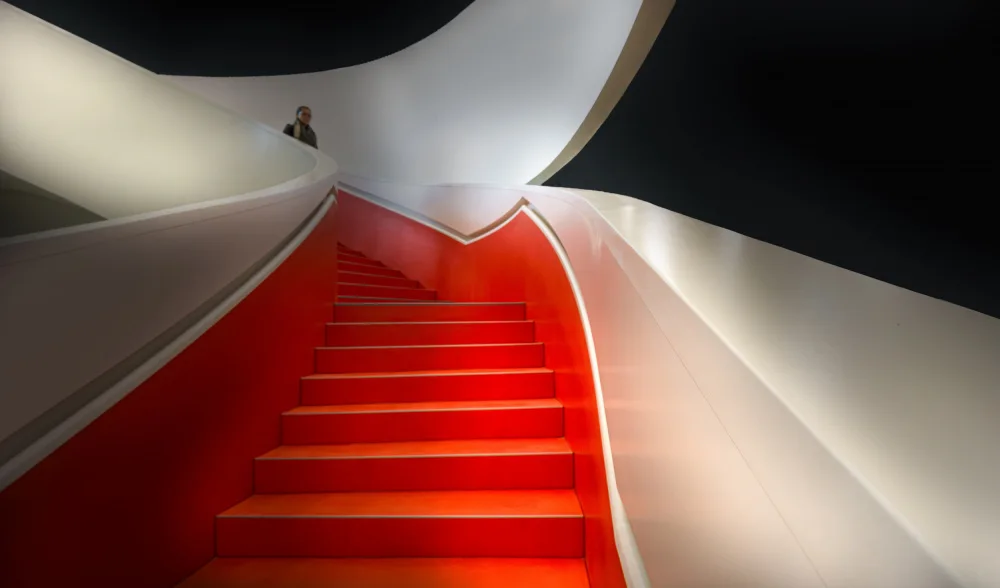 Rückert, Stephan: Escaleras de la biblioteca