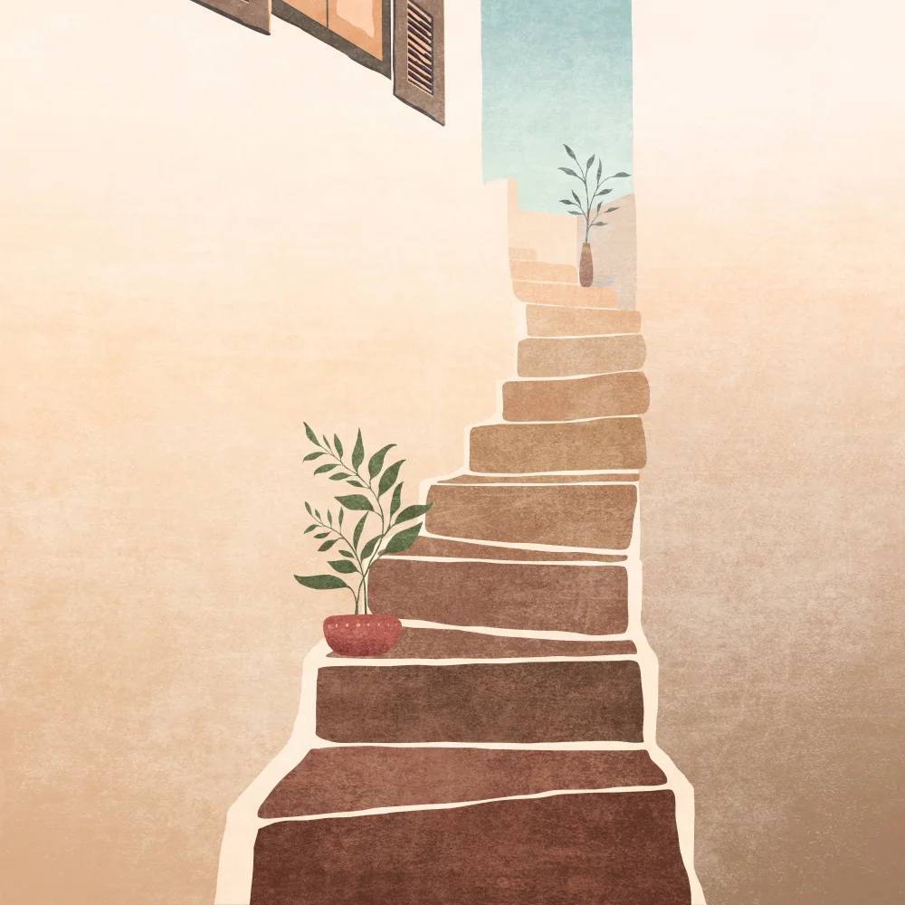 Tunaboylu, Emel: Morocco Stairs