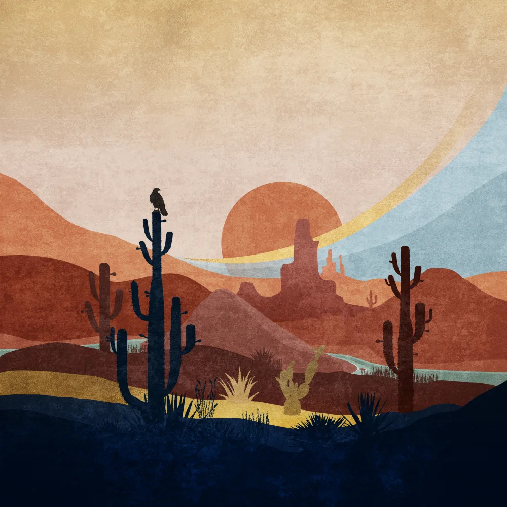 Tunaboylu, Emel: Blue Western Cactus 01