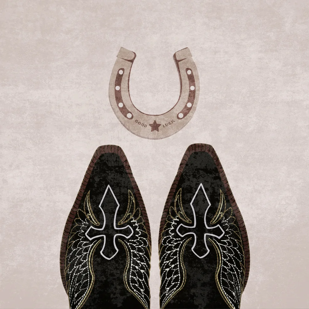 Tunaboylu, Emel: Cowboy Boots and Horseshoe