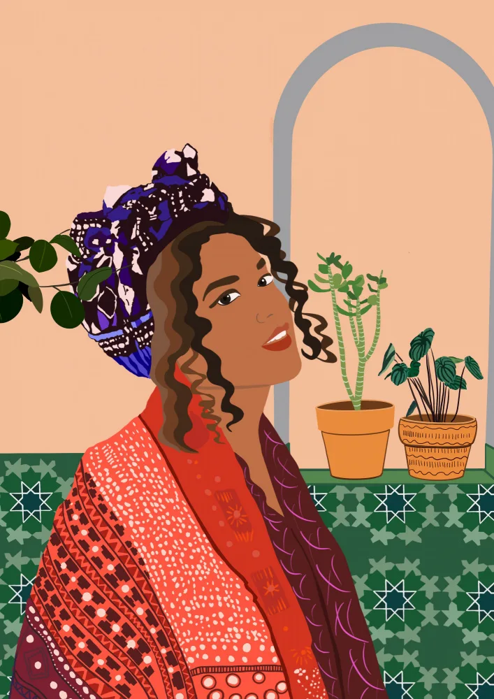 Tunaboylu, Emel: Iso A3 Print By Bohonewart