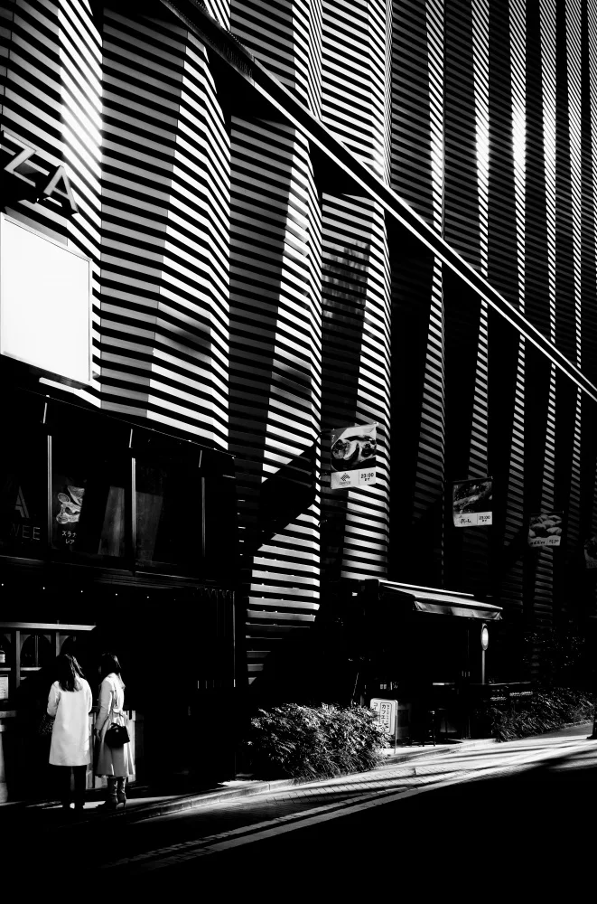 Fujii, Yuzo: Ginza Backlit