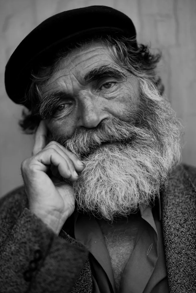 akyurt, engin: portrait of an old man