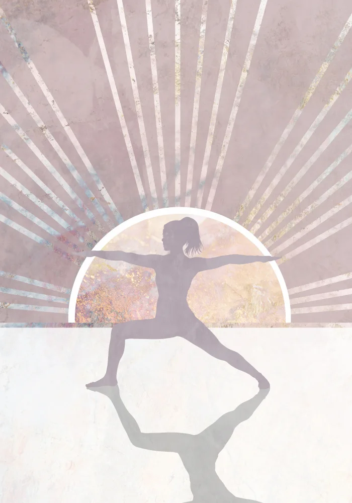 Manovski, Sarah: Pink Gold Sun Yoga 7