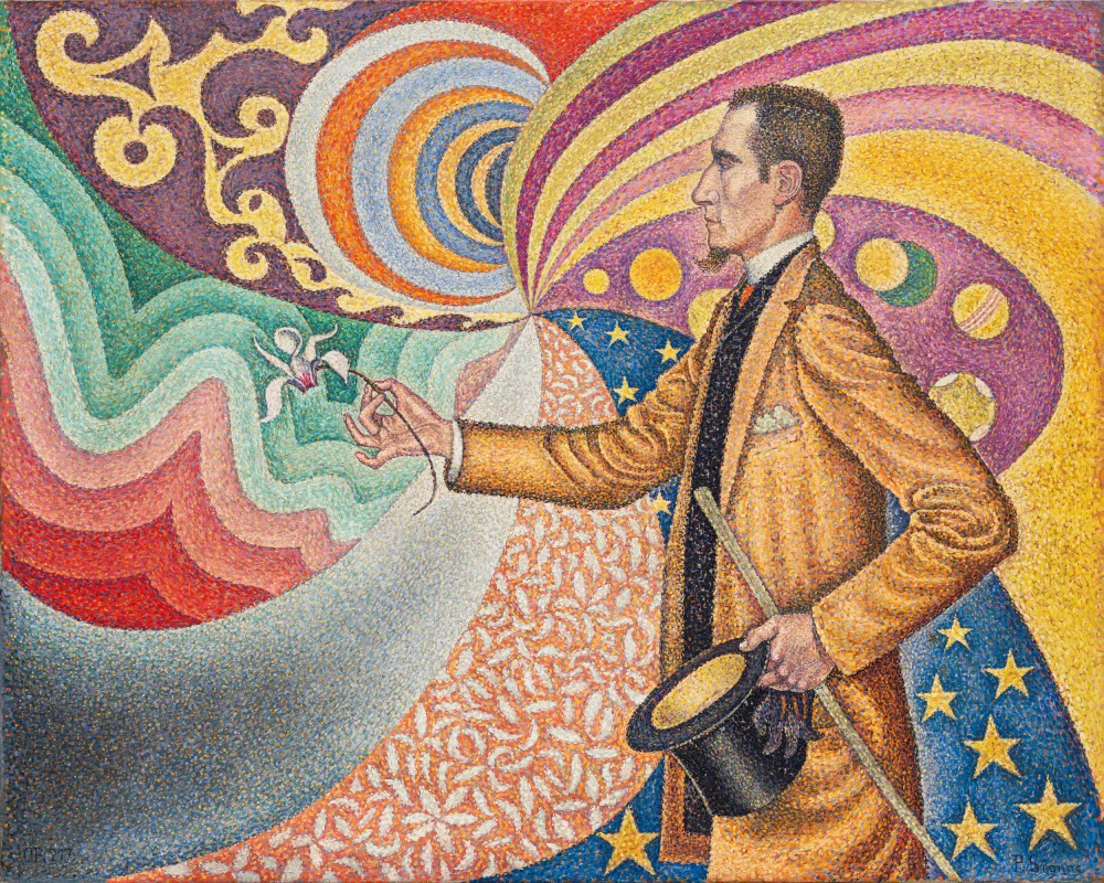 Signac, Paul: Portrait de Félix Fénéon (1890)