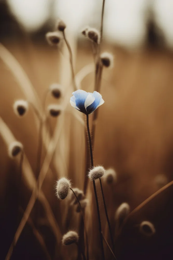 Treechild: Blaue Kornblumen Nr. 3