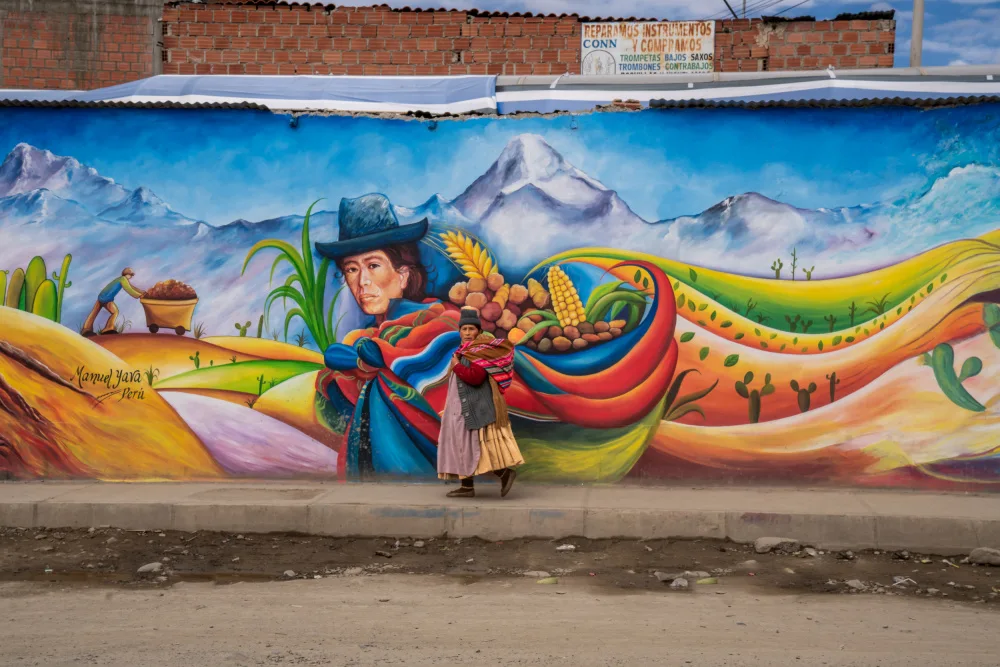 Spector, Corinne: calle en bolivia