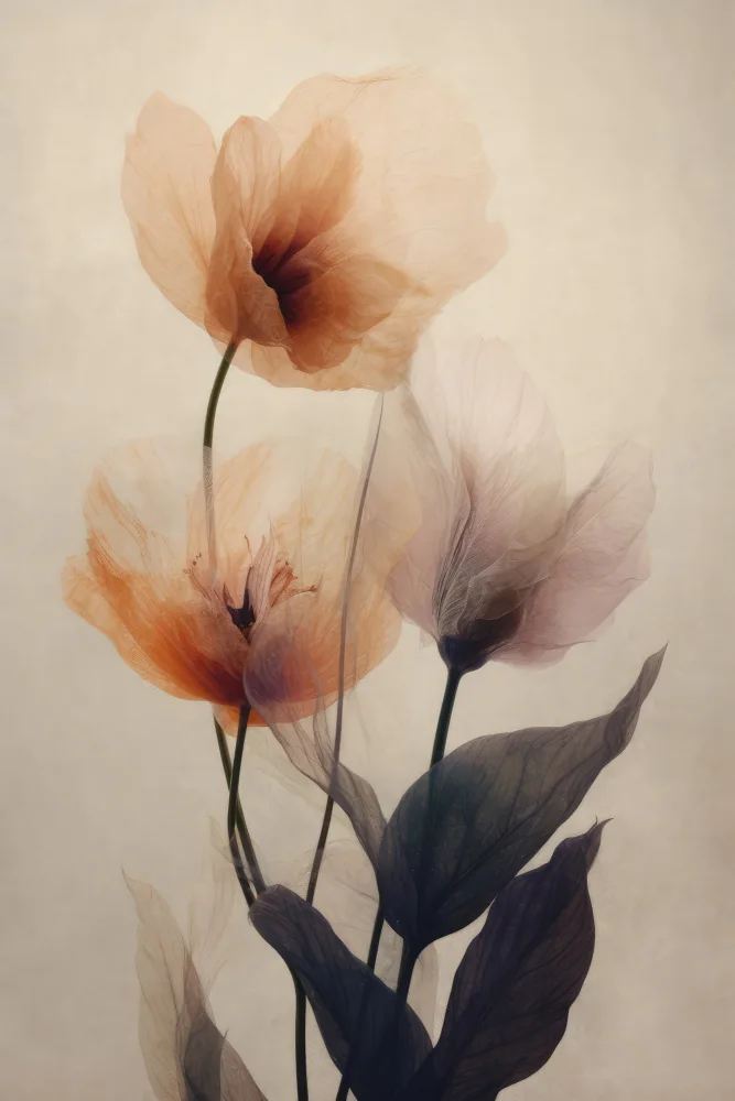 Treechild: Pergamentblumen Nr. 2