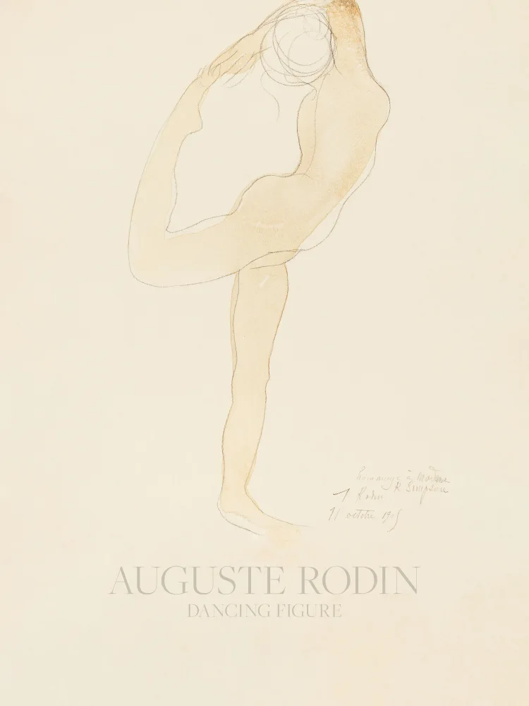 Rodin, Auguste: Personnage dansant (1905)