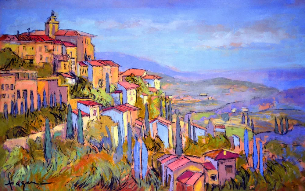 Fagan, Dorothy: Df1416lavenderfieldsprovence