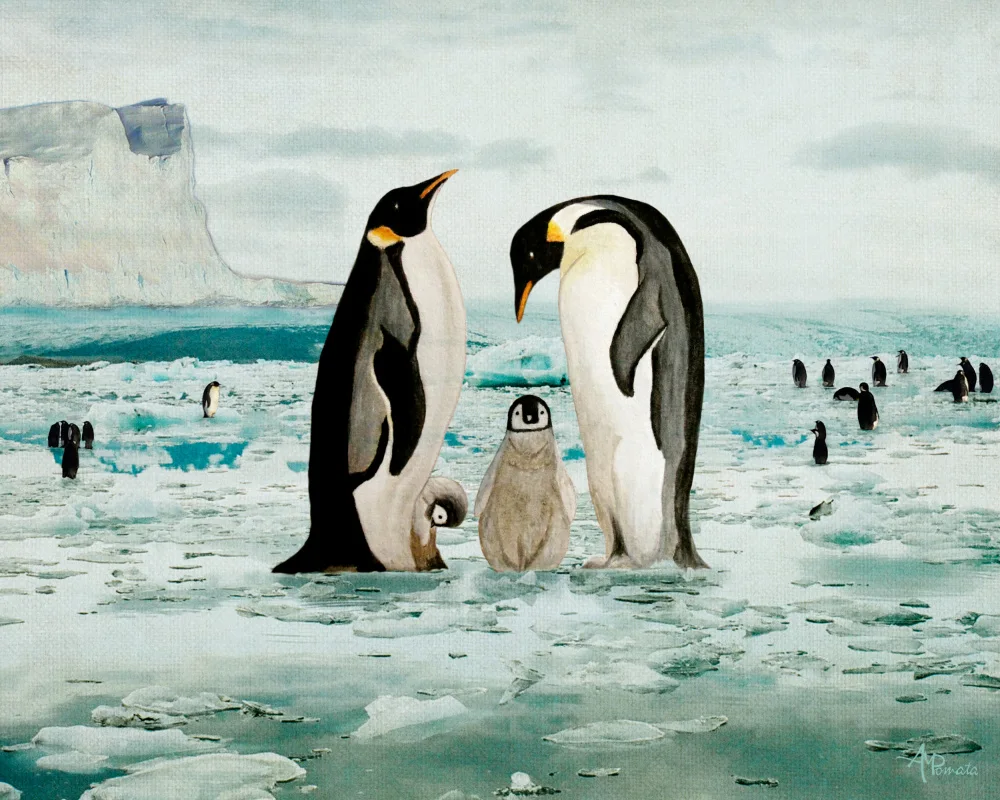 Pomata, M. Angeles: Familia del pingüino emperador