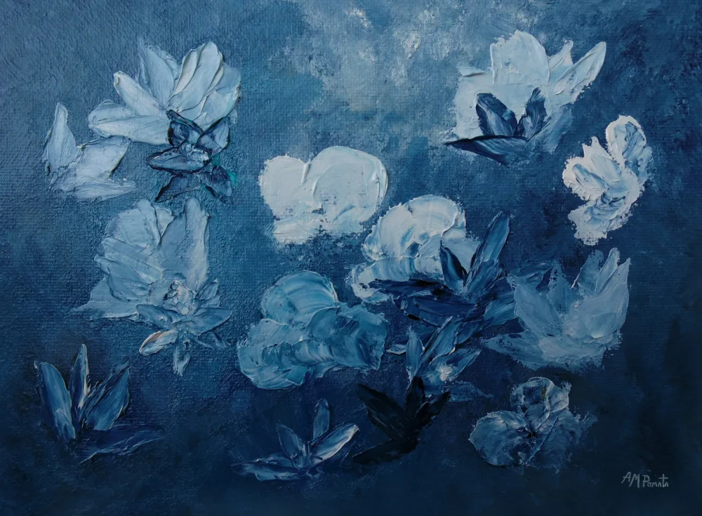 Pomata, M. Angeles: Indigo Posy