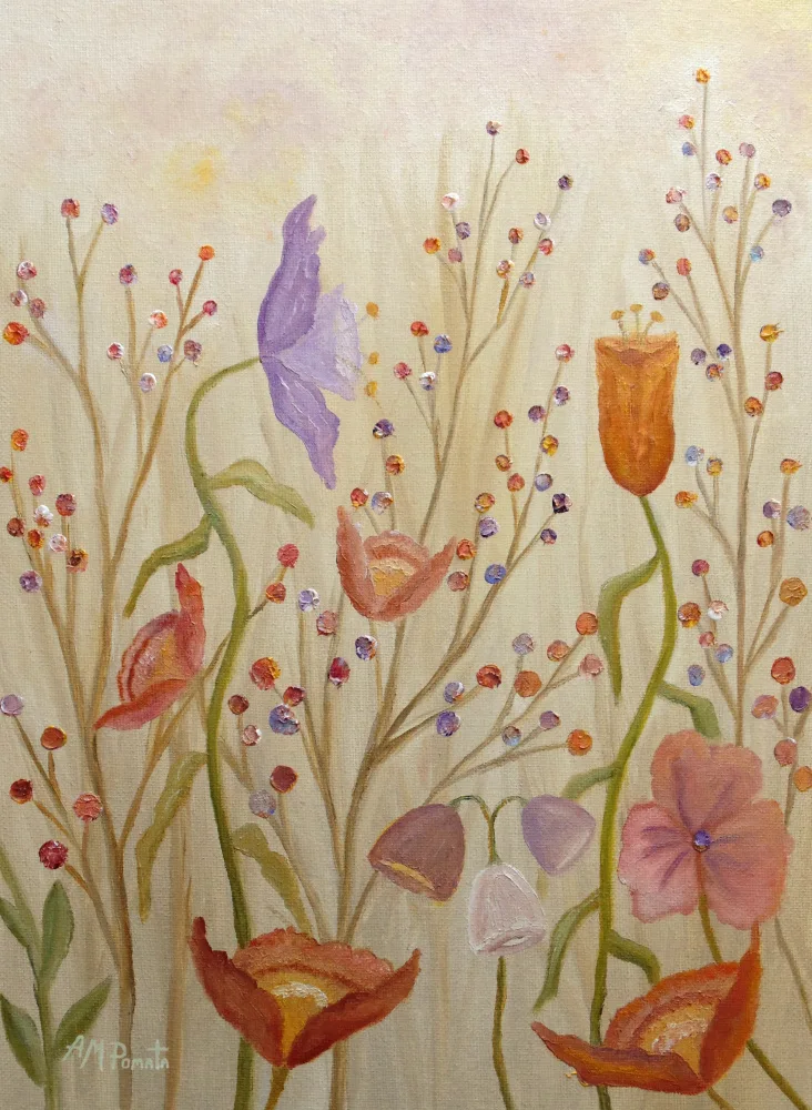 Pomata, M. Angeles: amapolas y perlas