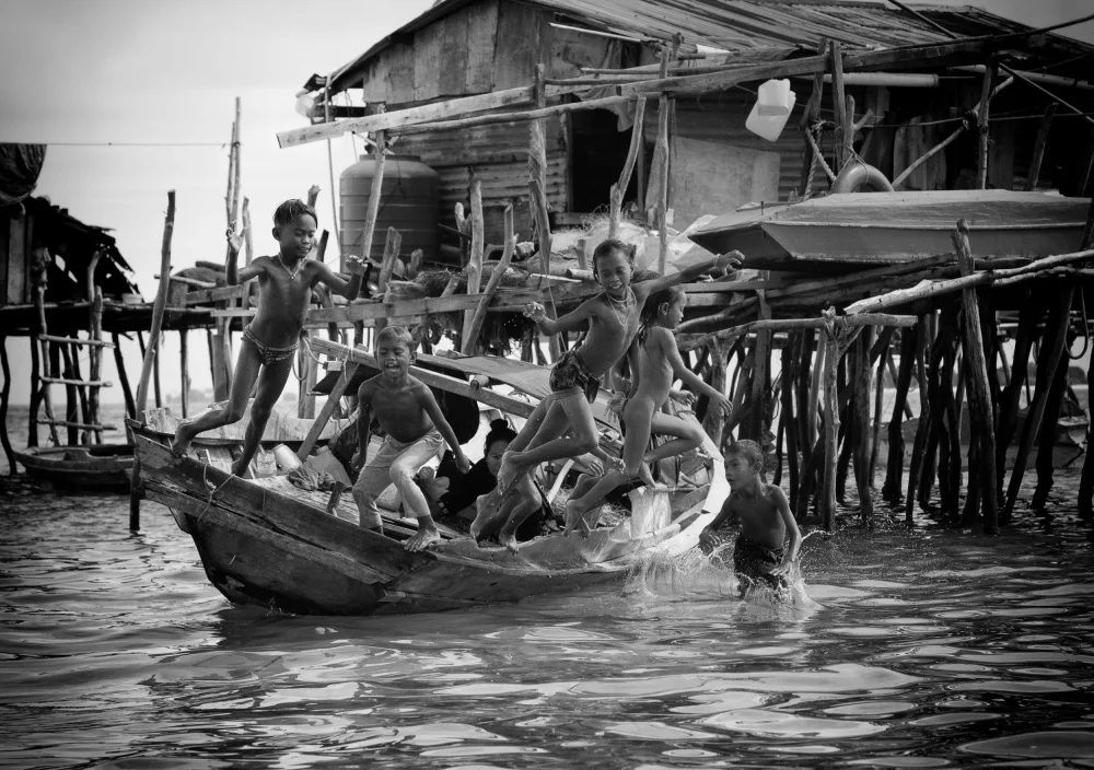 Kong, Yuk John: Infancia feliz - estilos de vida de los gitanos del mar