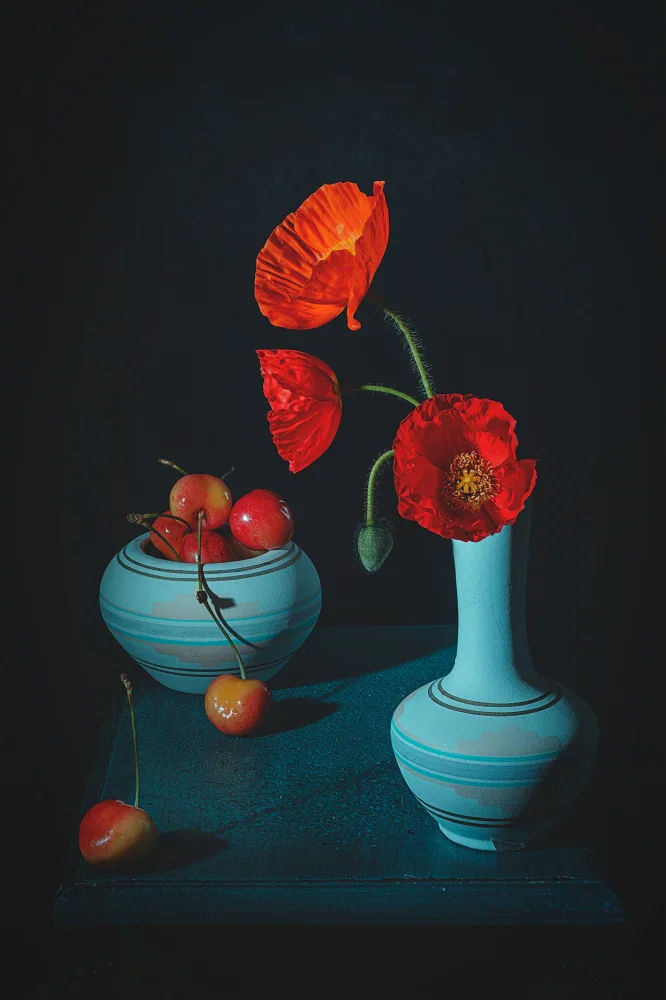 Jacobs, Lydia: Iceland poppy & cherry