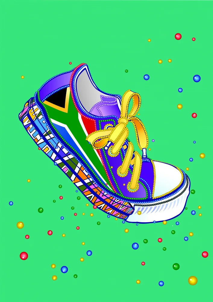 Kaminski, Carlo: Zapatilla de baile del municipio sudafricano