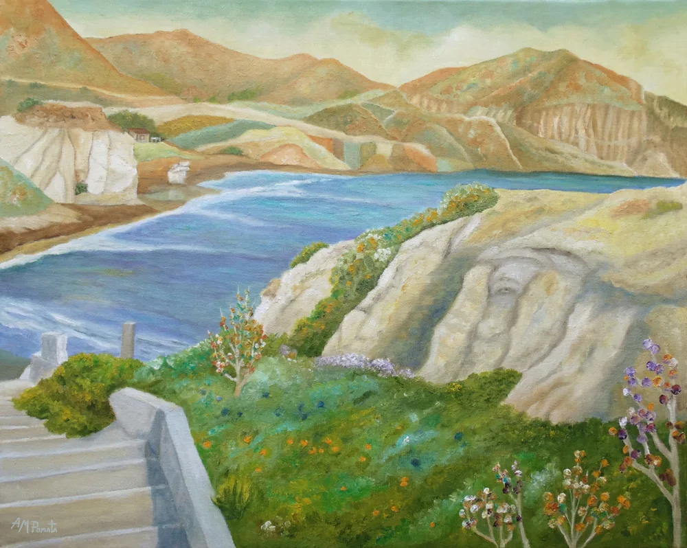 Pomata, M. Angeles: Springing Down the Shore