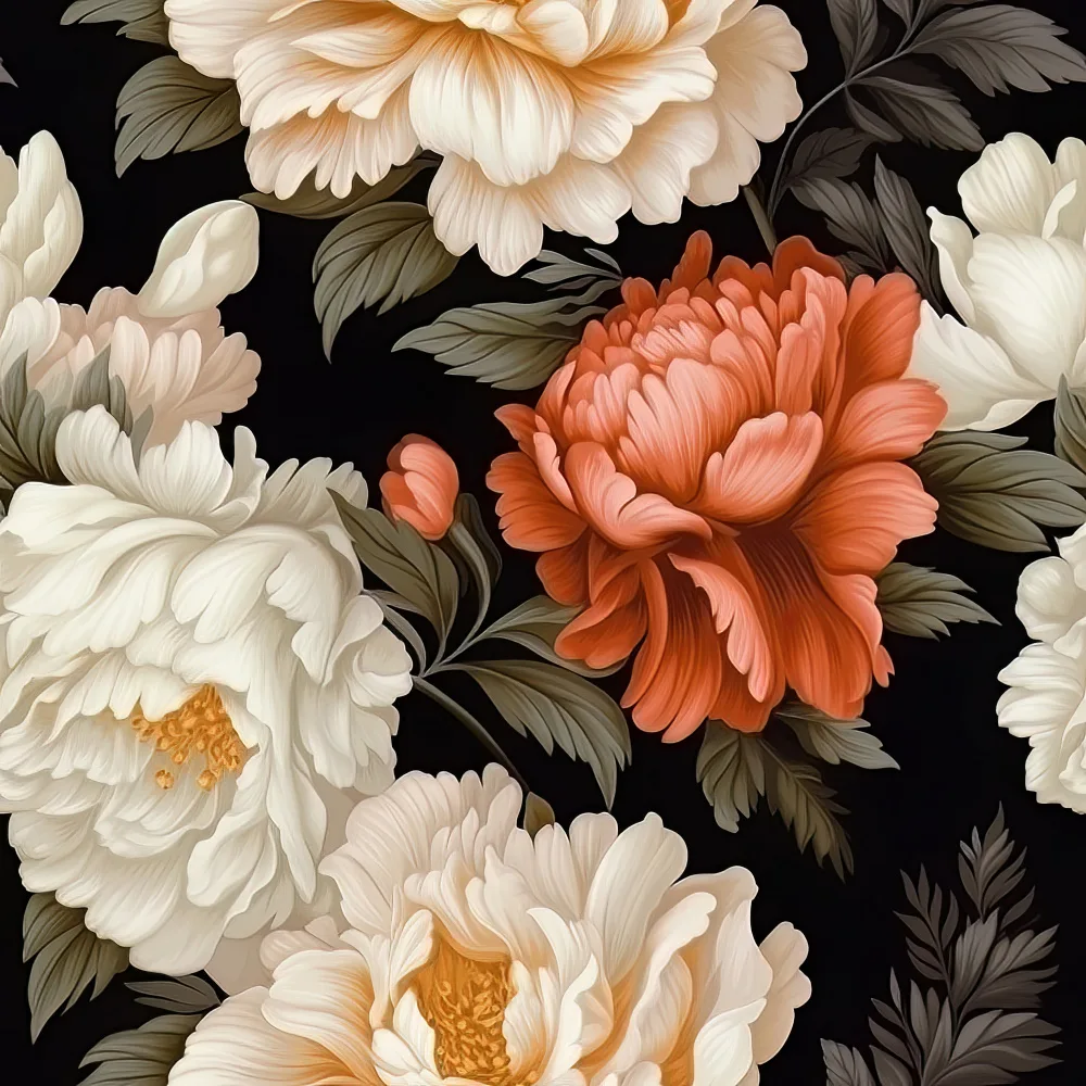 Paksoylu, Bilge: Wall Mural Bold Flower 2
