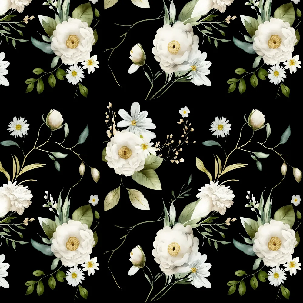 Paksoylu, Bilge: Wall Mural Wh 2 6144 Black
