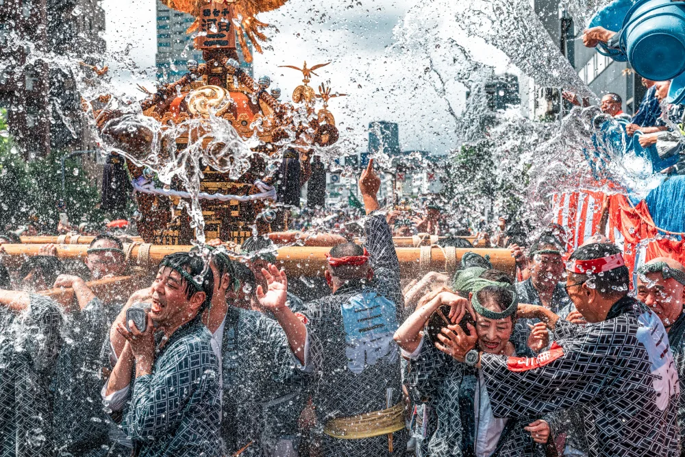 Fujii, Yuzo: Water Splash Fastival