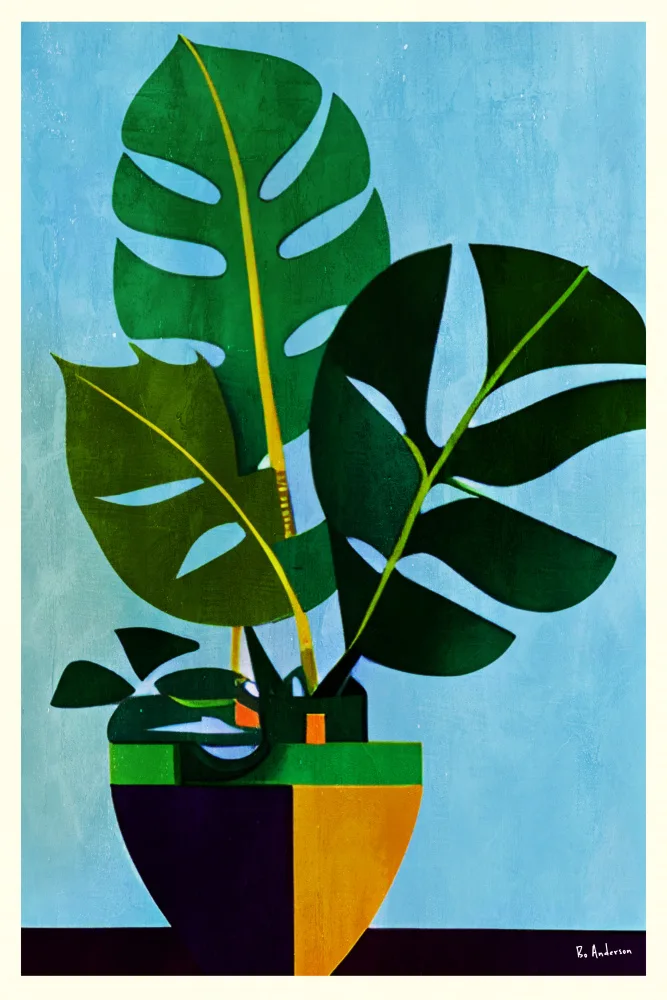 Anderson, Bo: Monstera Leafs