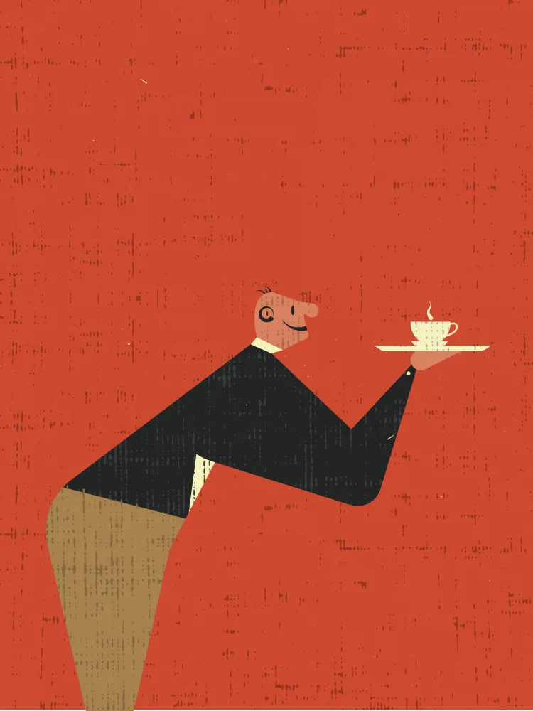 Art, Grasp Vision: Waiter