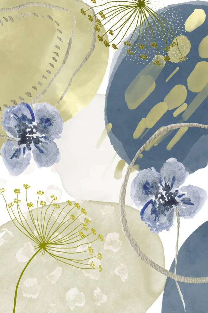 Moss, Ann Sally: Blaues Grün-3