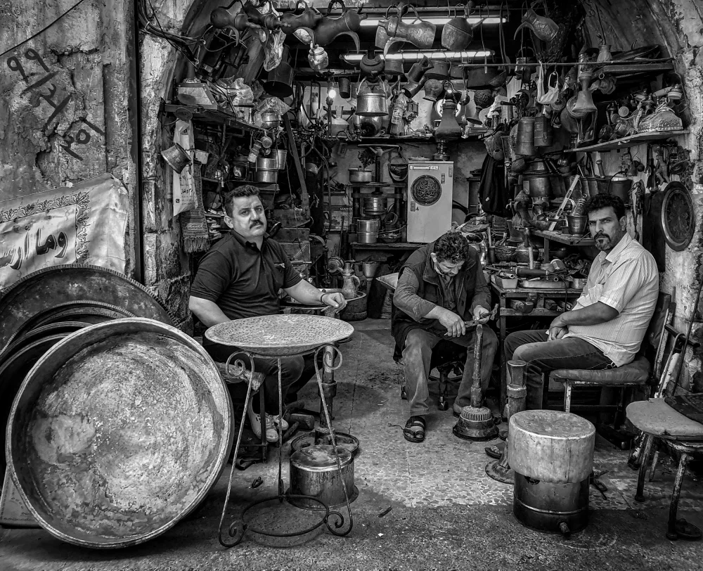 Alsofey, Bashar: The traditional coppersmith profession in the city of Mosul