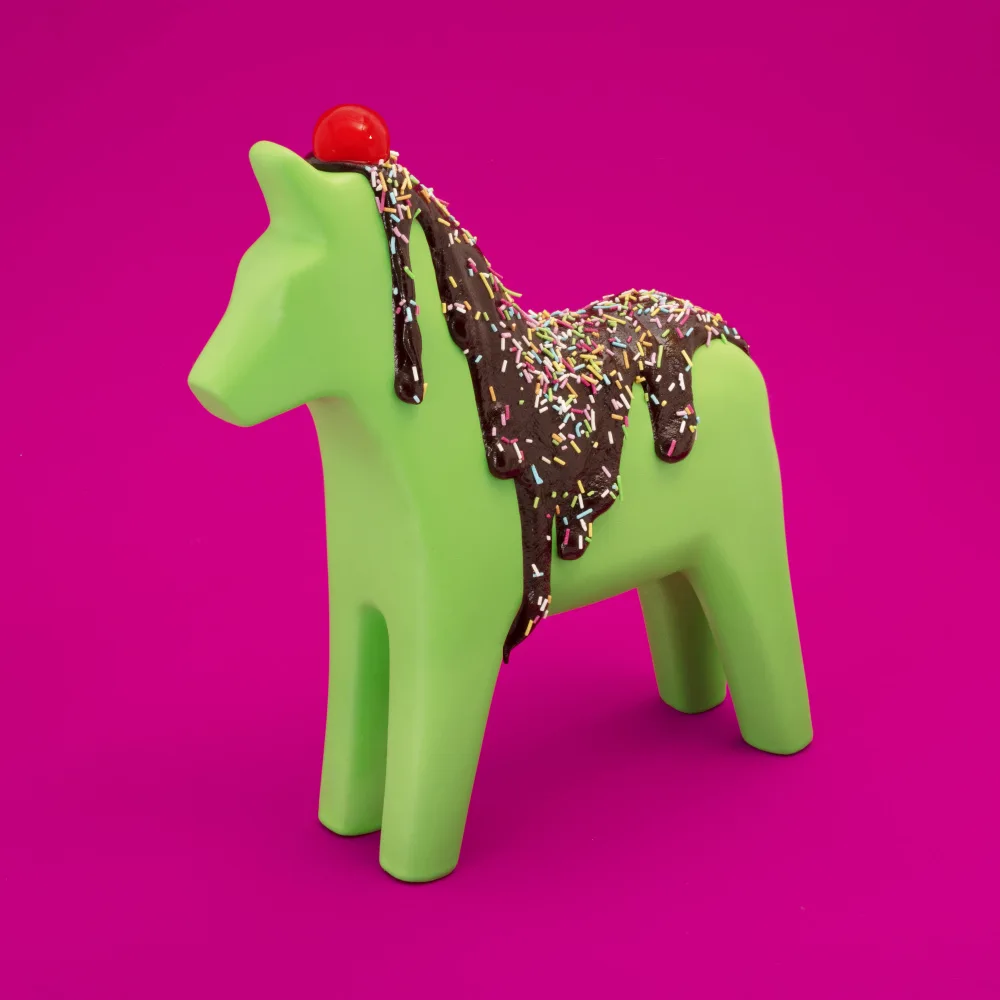Ramiro, Julia: caballo de chocolate