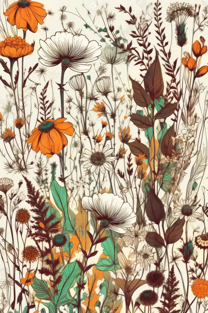 Jaszke, Justyna: Meadow flowers 3