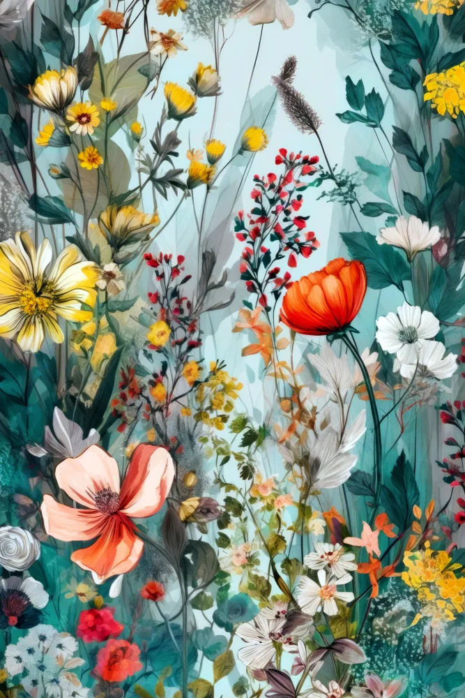 Jaszke, Justyna: Meadow flowers 5