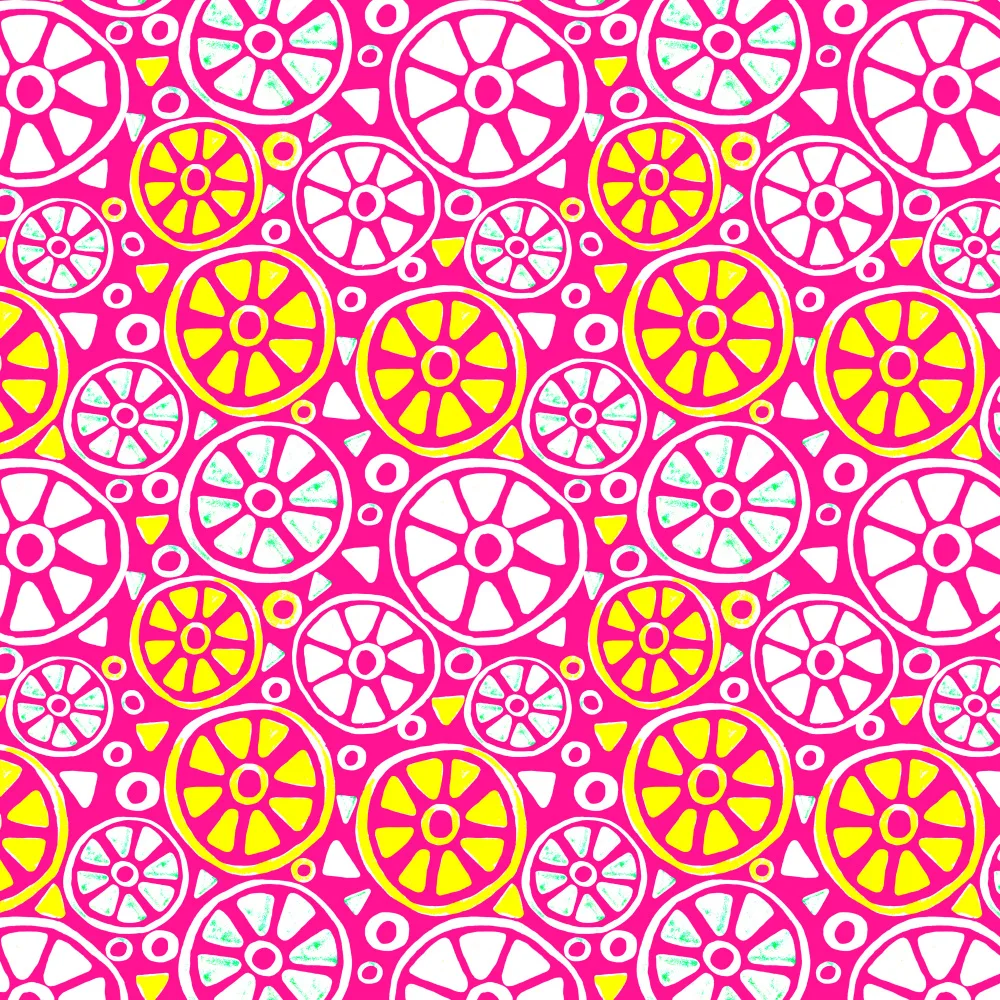 Channell, Michele: Tranches De Fruits Limonade Géométrique