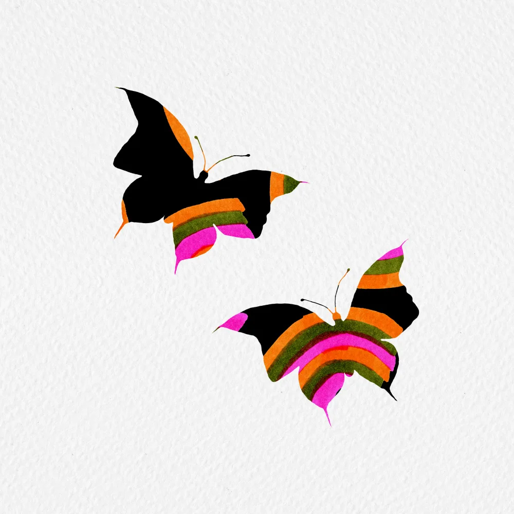 Channell, Michele: Papillons arc-en-ciel