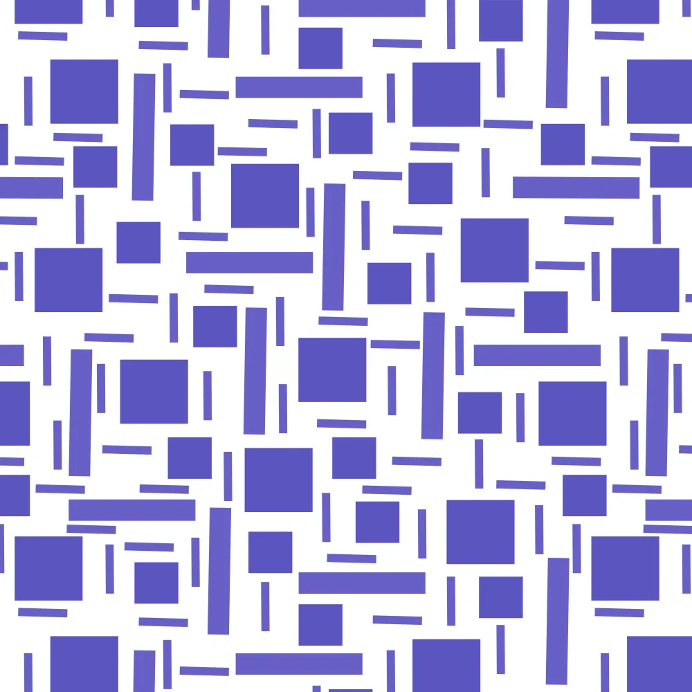 Channell, Michele: Shapely #2 Azul marino Geométrico Abstracto