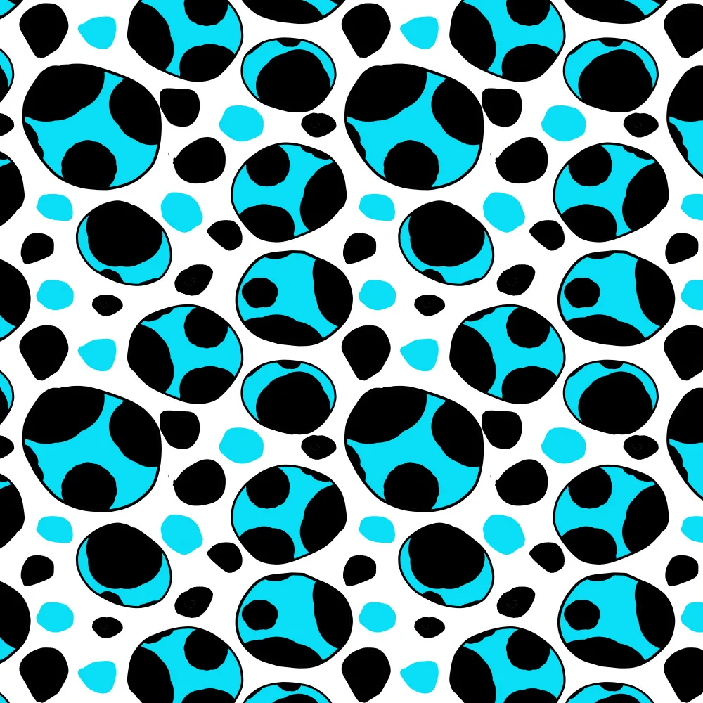 Channell, Michele: Turquoise tacheté rétro