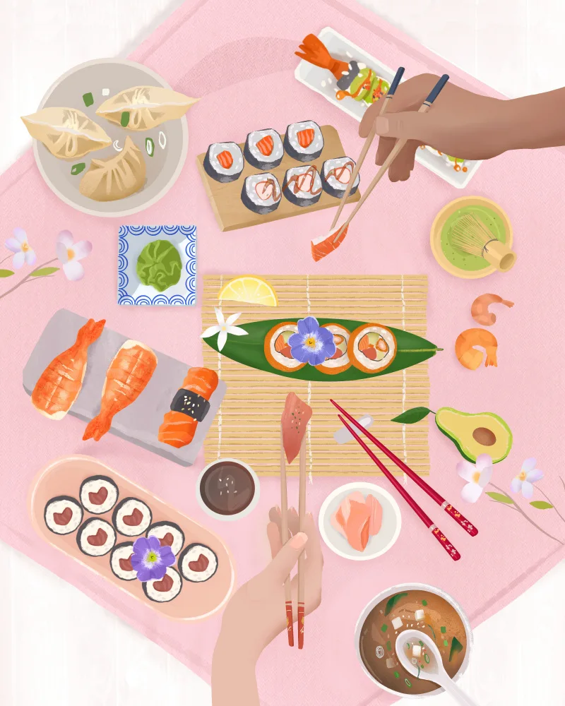 Lizde, Petra: Sushi brunch