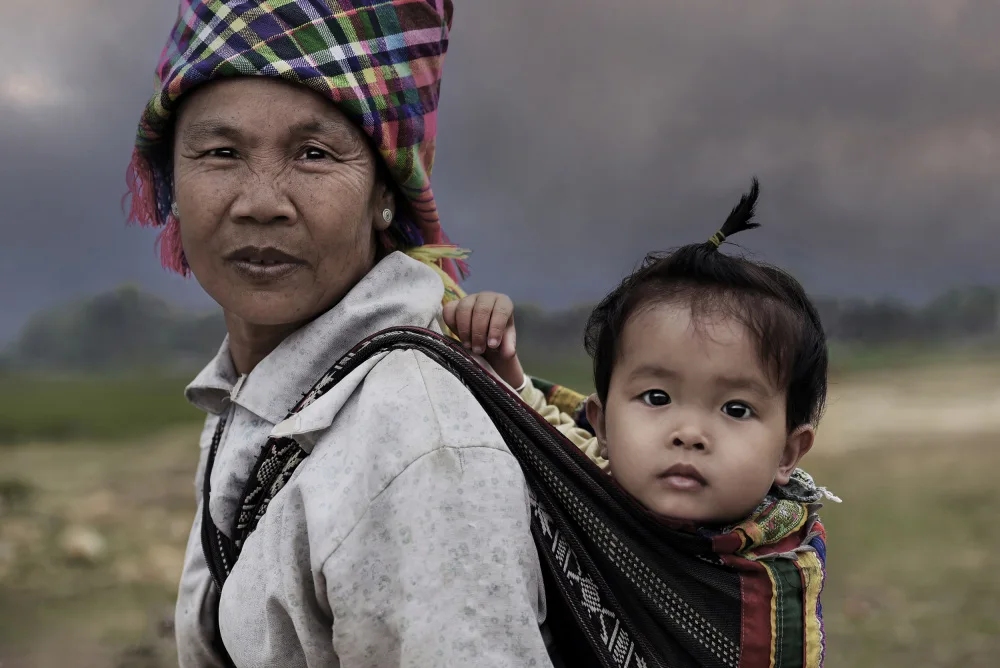 Perovich, Irene: mamá y niña