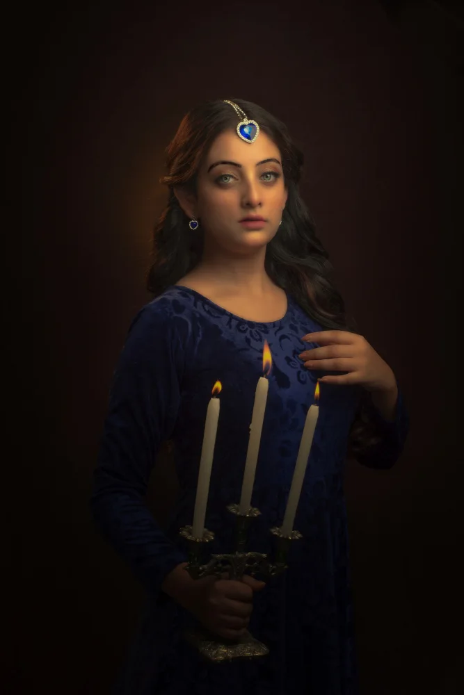 CHATTOPADHYAY, DEBASISH: DAME DANS LA NUIT SOMBRE
