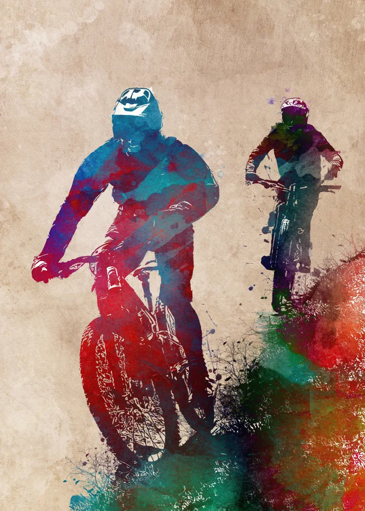 Jaszke, Justyna: Arte deportivo de ciclistas 6