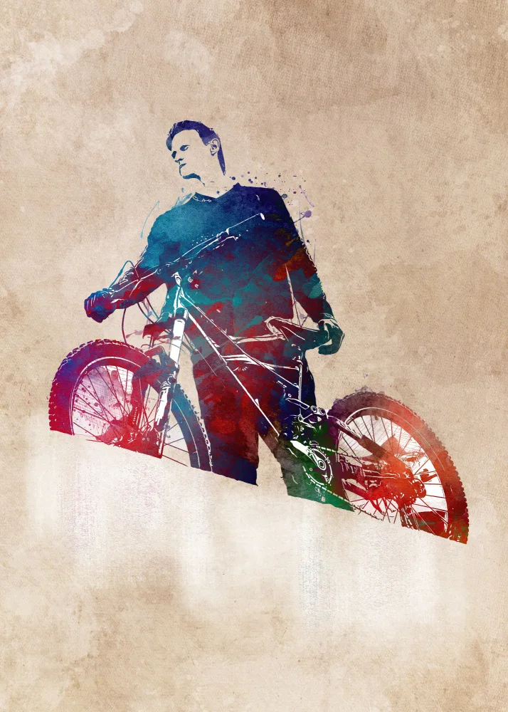 Jaszke, Justyna: Cycling sport art 10