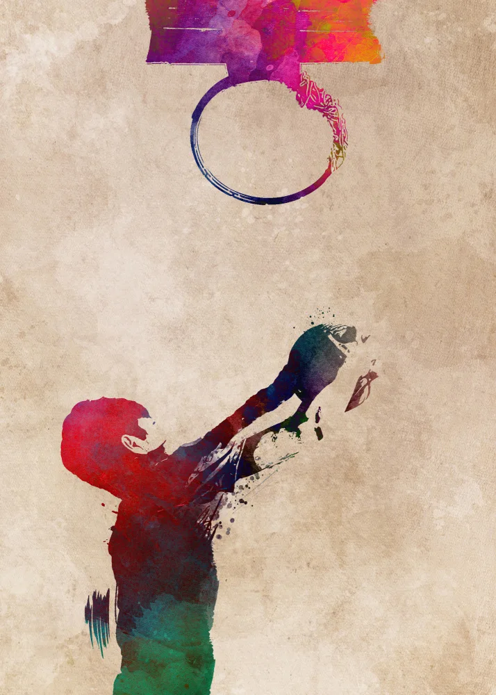 Jaszke, Justyna: Basketball Sport Art 5