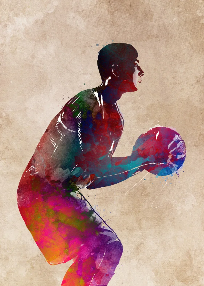 Jaszke, Justyna: Basketball Sport Art 7