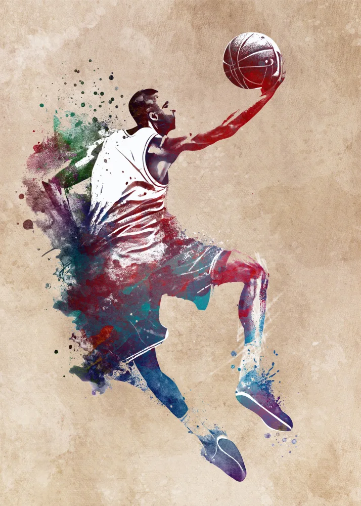 Jaszke, Justyna: Basketball Sport Art 14