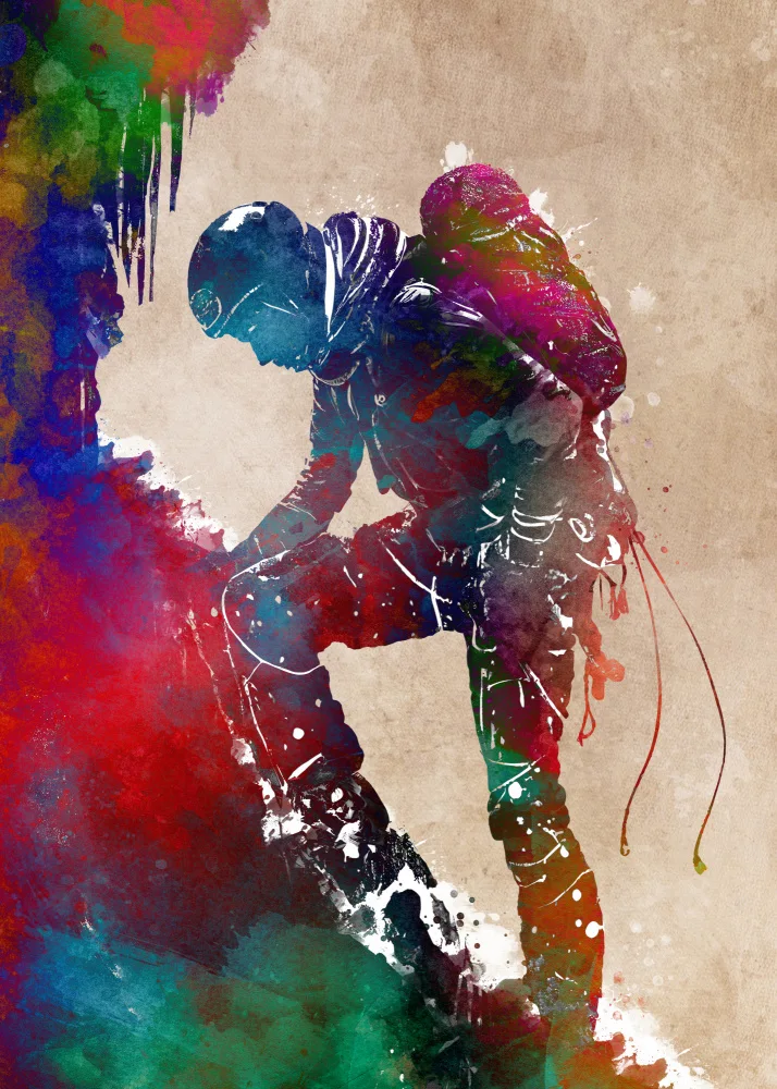 Jaszke, Justyna: Mountaineer Sport Art 13
