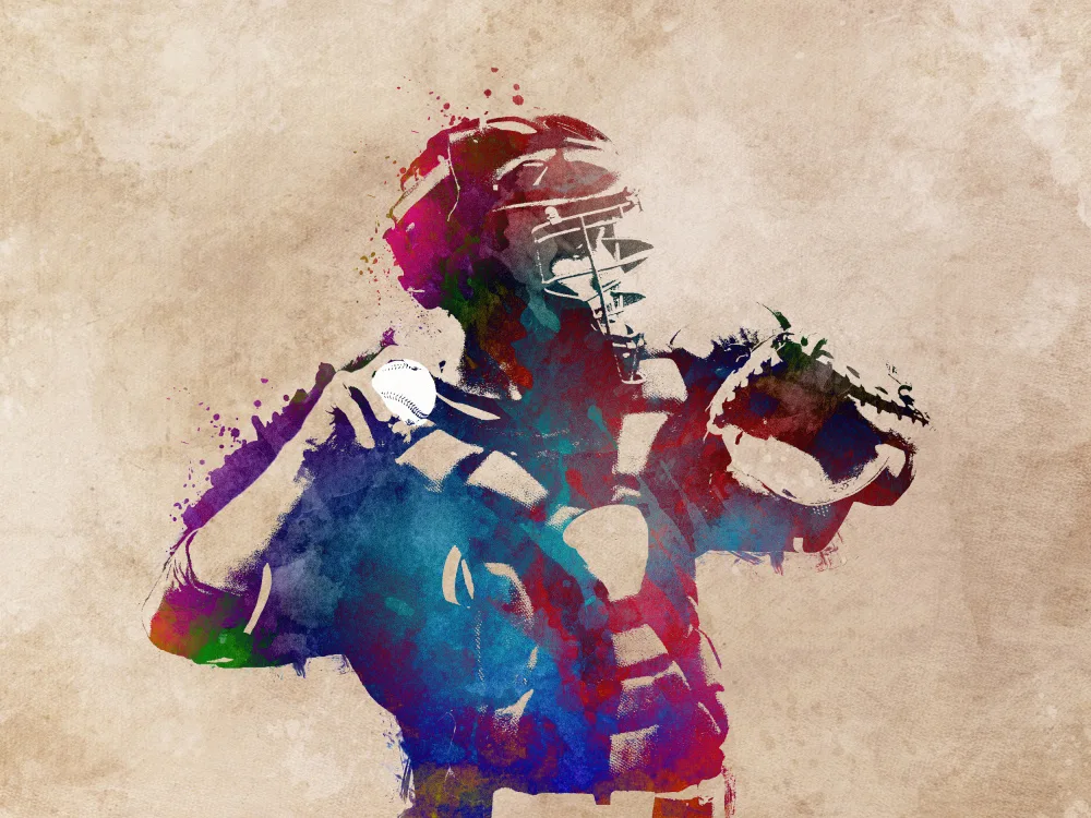 Jaszke, Justyna: Arte deportivo de béisbol 1